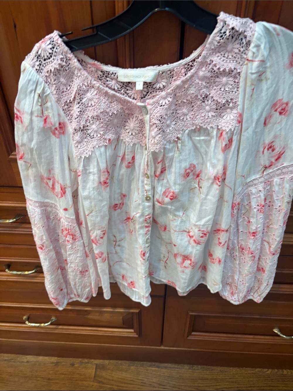 Love Shack Fancy blouse